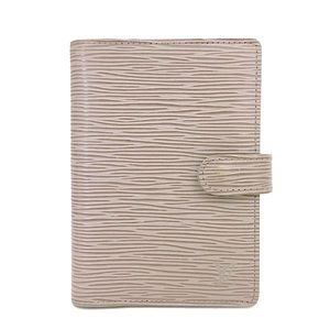 Louis Vuitton Gray Epi Agenda PM Leather Notebook Cover